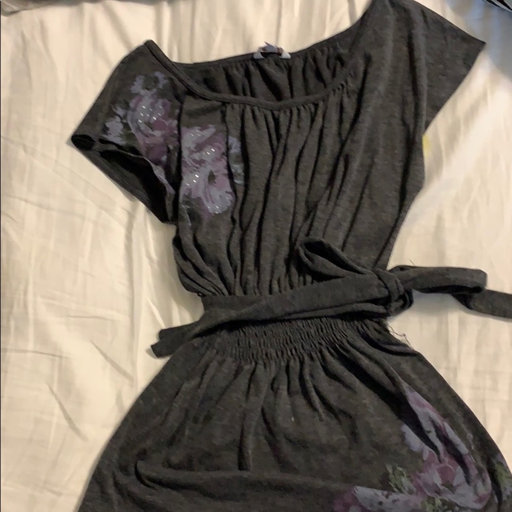 Flower gray/purple Candies top